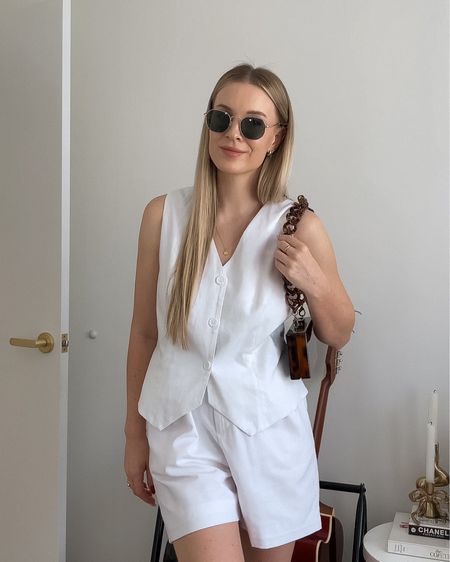 Day 24/30 summer outfit inspo - we love a matching set outfit! this is my new favourite way to style a vest for summer wearing @MVN THE LABEL / gifted (linked similar items!) 

#LTKaustralia #LTKstyletip