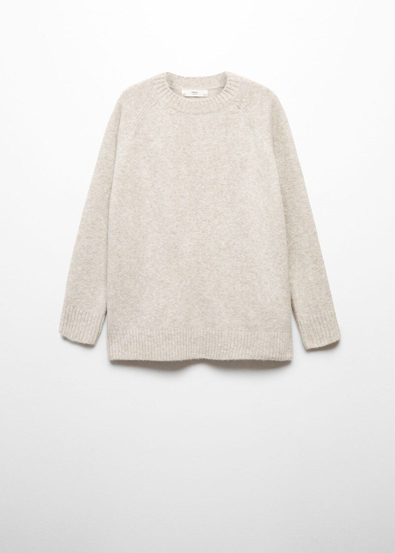 Oversize knit sweater -  Women | Mango United Kingdom | MANGO (UK)