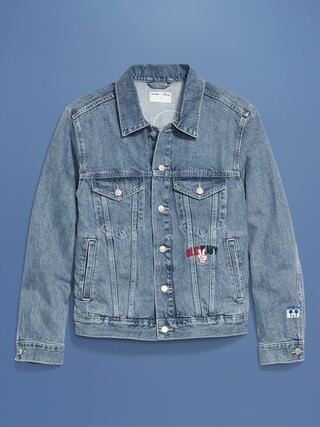 Old Navy x Disney© Mickey Mouse Logo-Graphic Jean Jacket | Old Navy (US)