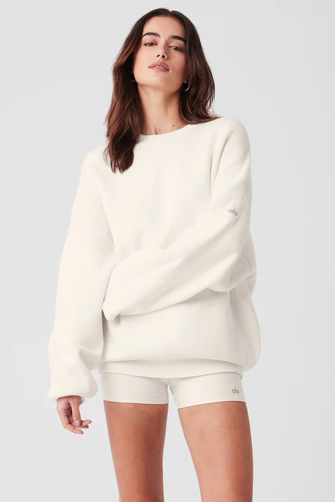 Scholar Crew Neck Sweater | Alo Yoga