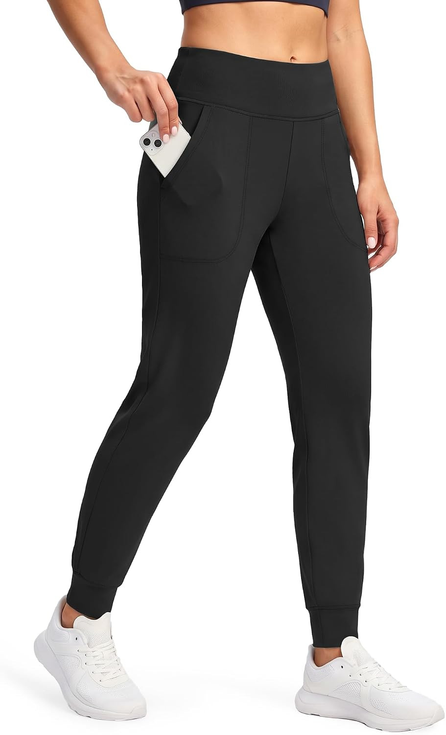 Sweatpants for Women - Track Pants with Pockets High Waisted Joggers | Amazon (US)