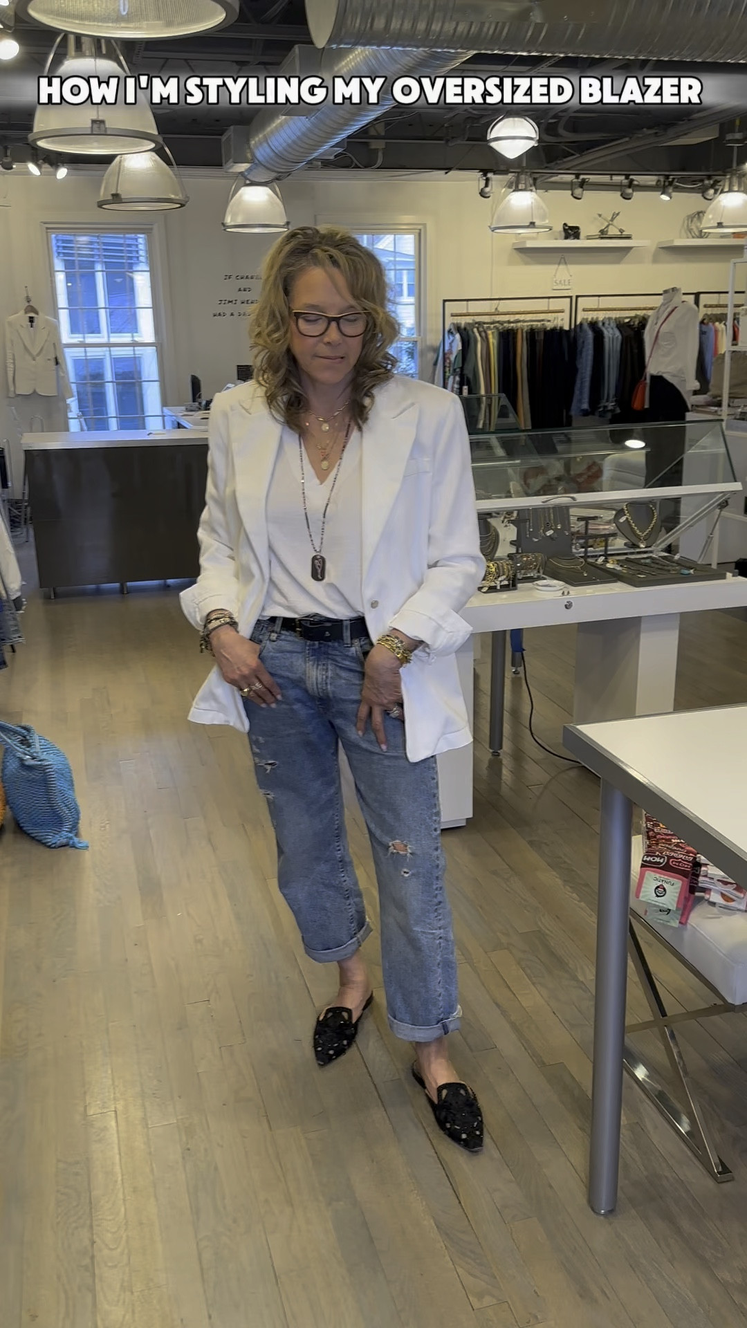 Styling my blazer 

#LTKstyletip #LTKVideo #LTKover40