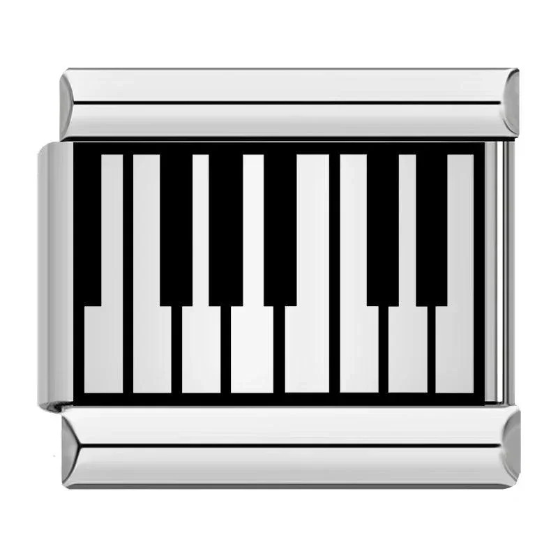 Piano, on Silver | Charms Official