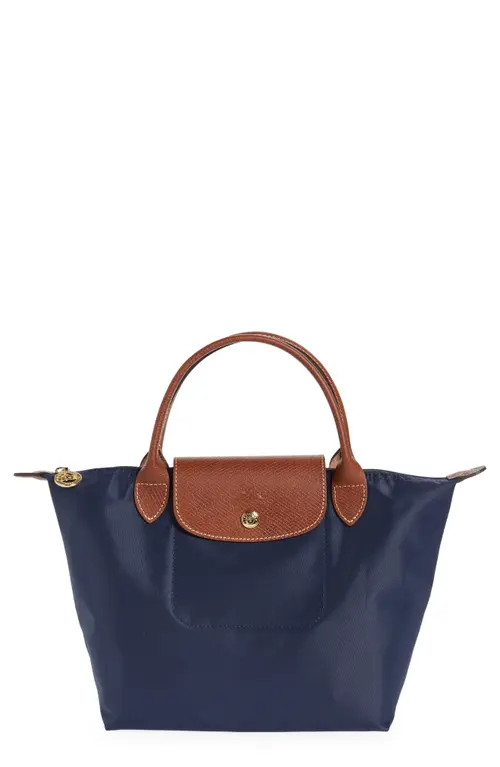 Longchamp 'Mini Le Pliage' Handbag in Marine at Nordstrom | Nordstrom