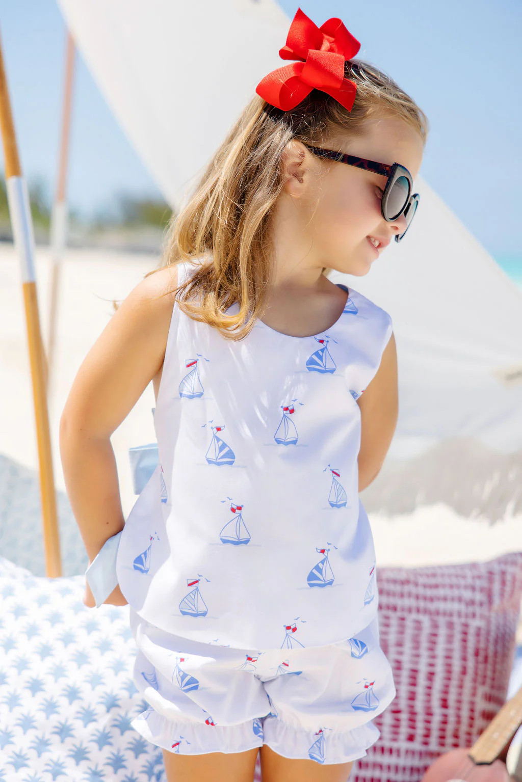 Betsey Bow Back Set - Chesapeake Bay Boats | The Beaufort Bonnet Company