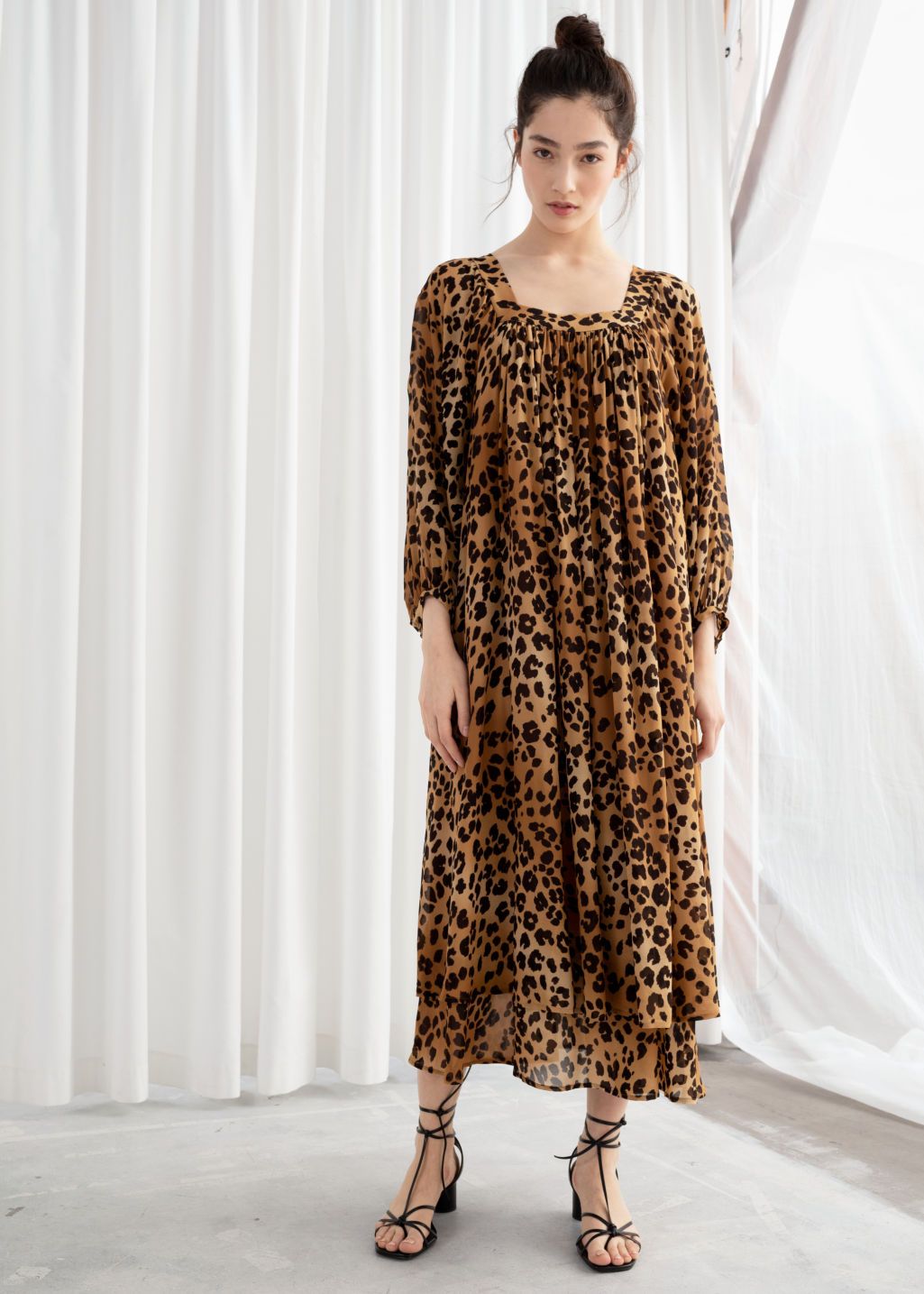 Leopard Kaftan Maxi Dress | & Other Stories (EU + UK)