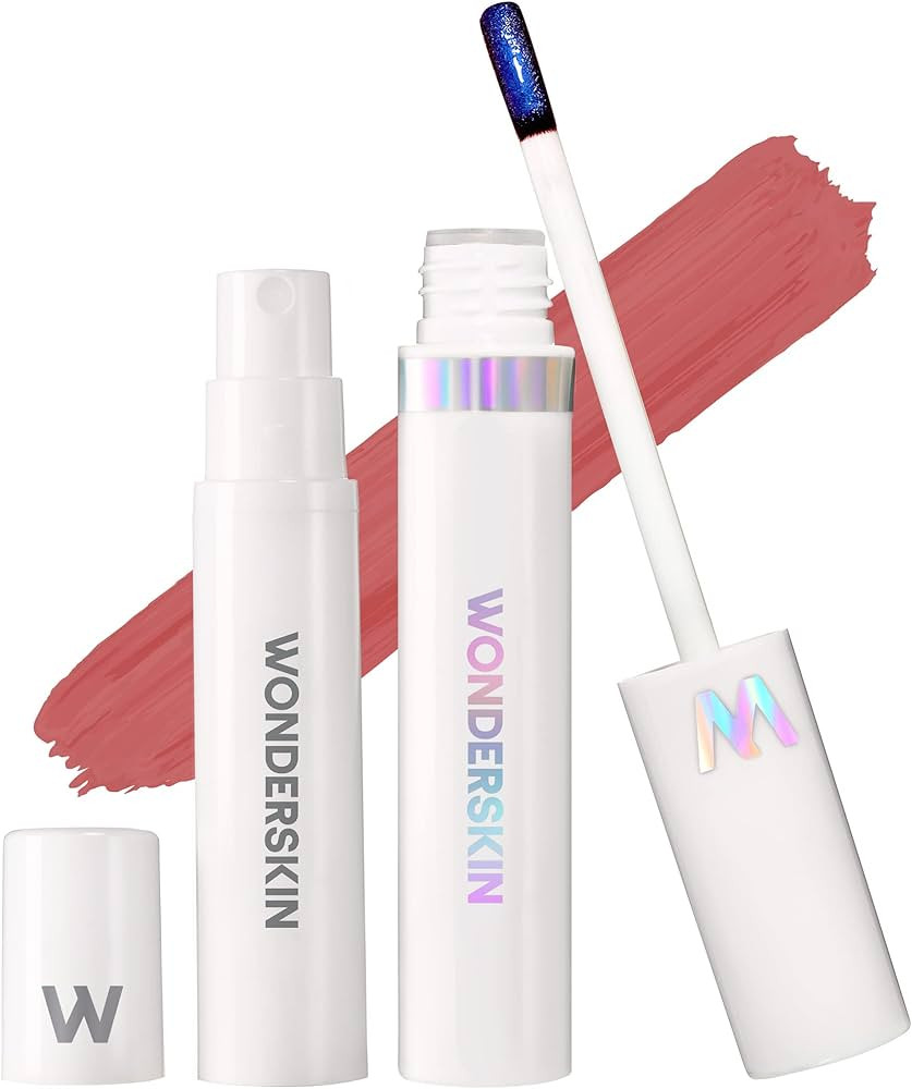 Wonderskin Wonder Blading Peel and Reveal Lip Stain Kit, Long Lasting Lip Tint, Transfer Proof, M... | Amazon (US)