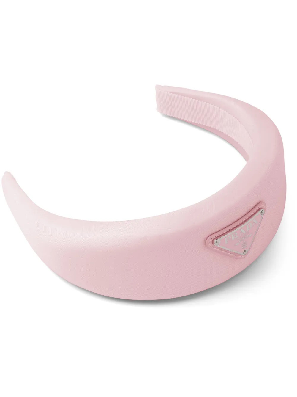 Prada Re-Nylon Padded Headband | Pink | FARFETCH | Farfetch Global