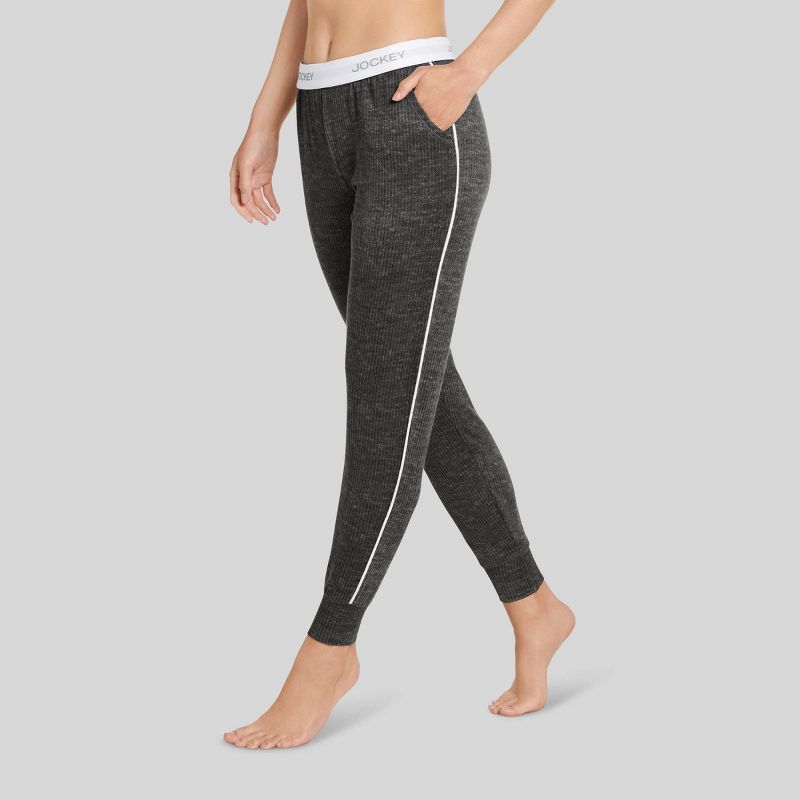 Jockey Generation™ Women's Retro Vibes Ribbed Jogger Pajama Pants | Target