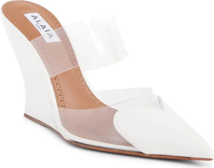 Heart Pointed Toe Wedge Mule (Women) | Nordstrom