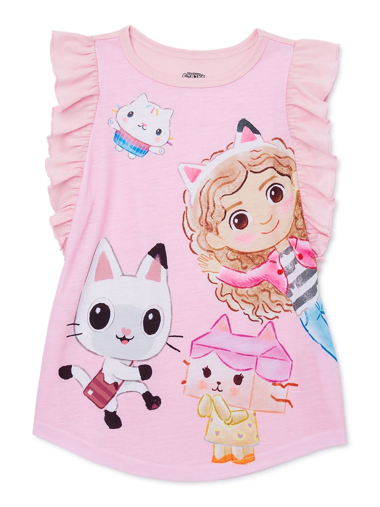 Gabby Dollhouse Toddler Girl Nightgown, Sizes 2T-5T | Walmart (US)