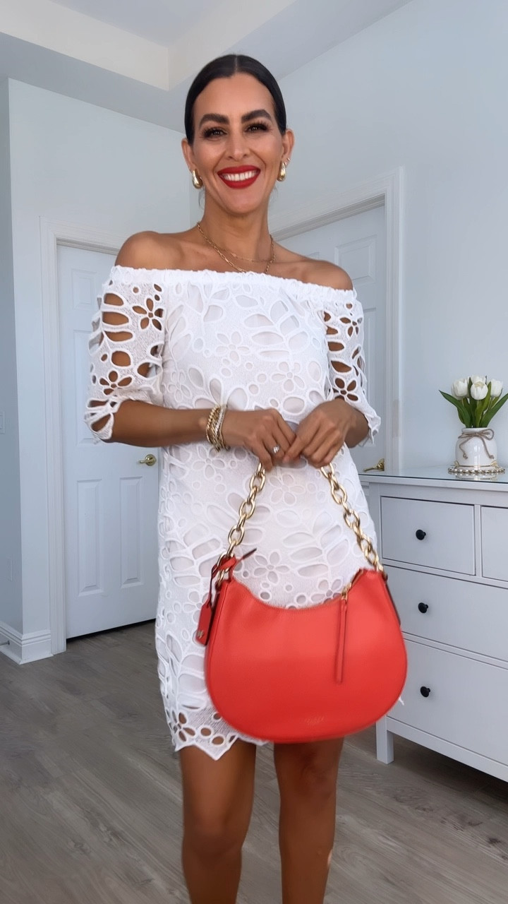 Size S in both dresses! TTS! Lipstick is feels so grand. Shoes are on sale! 

 I am 5’7” | 126 pounds 

#LTKSummerSales 

#LTKSeasonal #LTKSaleAlert