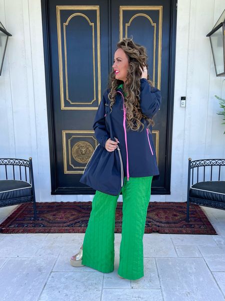 Who says you can’t look stylish for rainy days? I love this navy rain jacket from Tanta Wear and their waterproof bag is perfect for travel in any weather. #ad #TantaUSA

#LTKOver40 #LTKTravel #LTKStyleTip