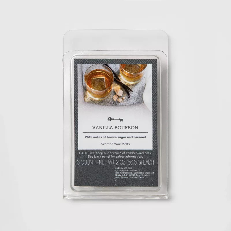 6ct Vanilla Bourbon Scented Wax Melts - Threshold™ | Target
