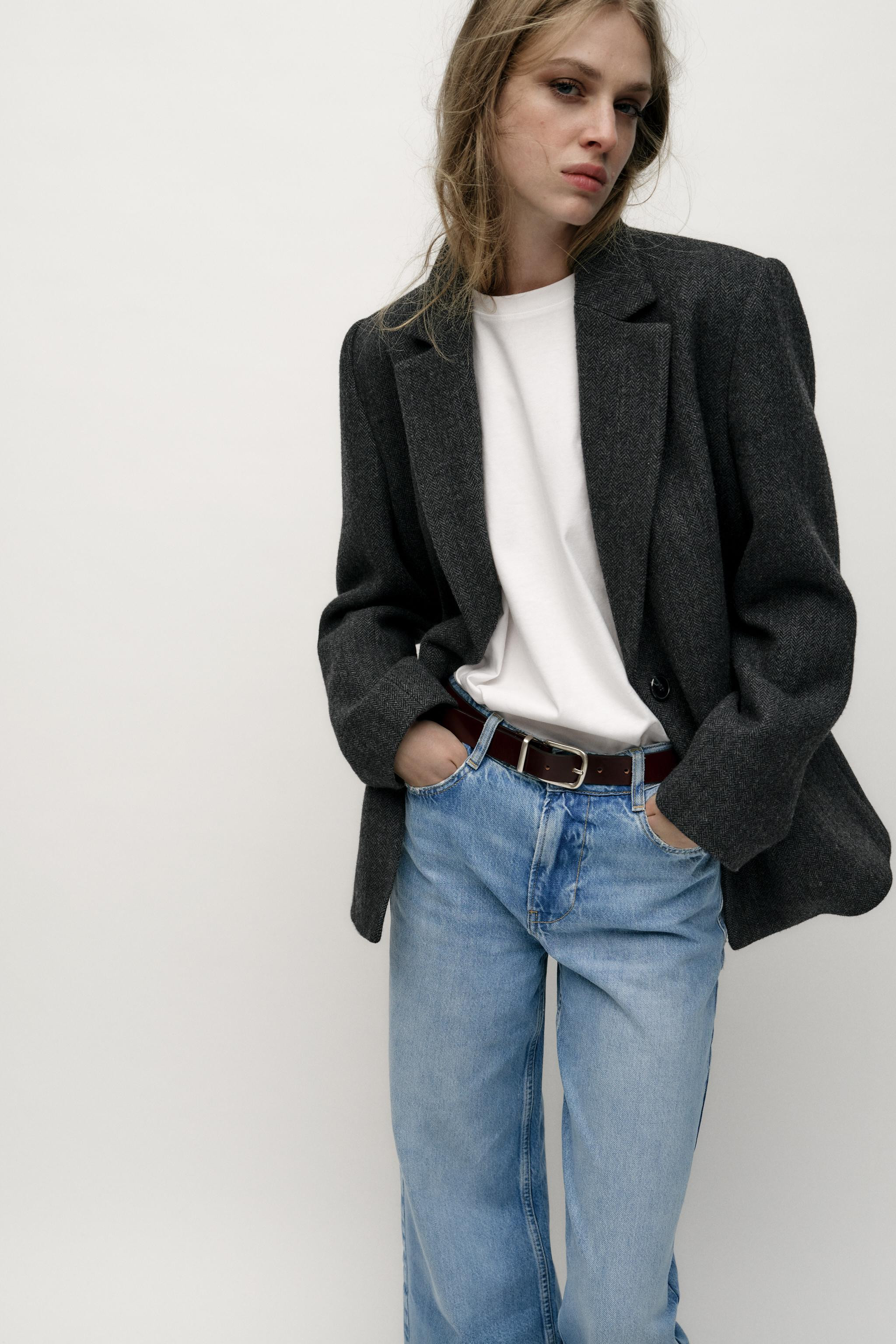 Z1975 HIGH RISE WIDE LEG JEANS | Zara US