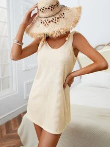 Tie Shoulder Backless See Through Cover Up SKU: sw2202148172822326(1000+ Reviews)$9.00$10.00-10%A... | SHEIN