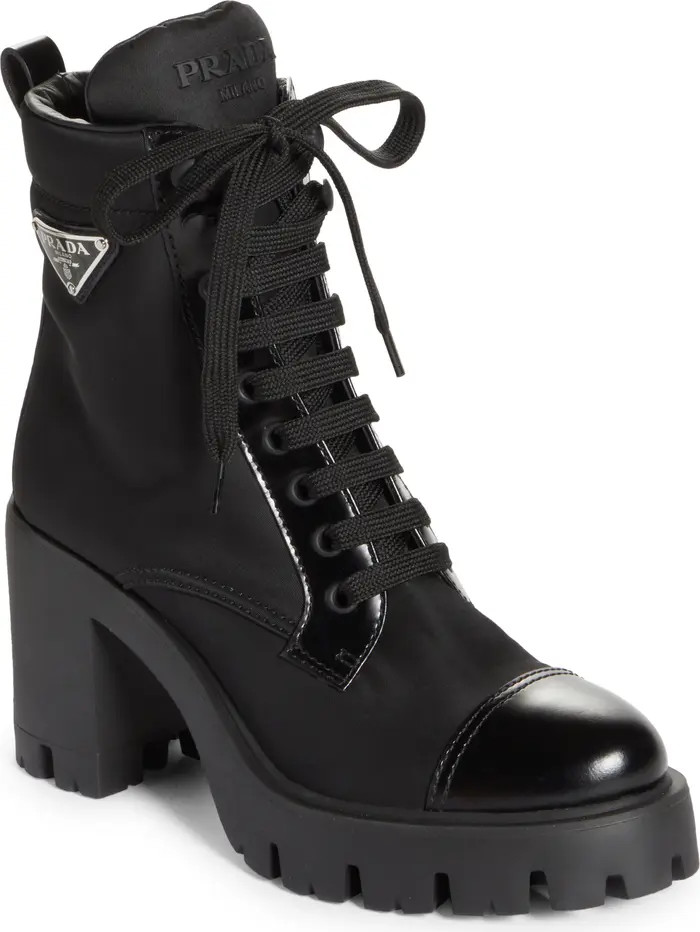 New Brixxen Re-Nylon Combat Boot (Women) | Nordstrom