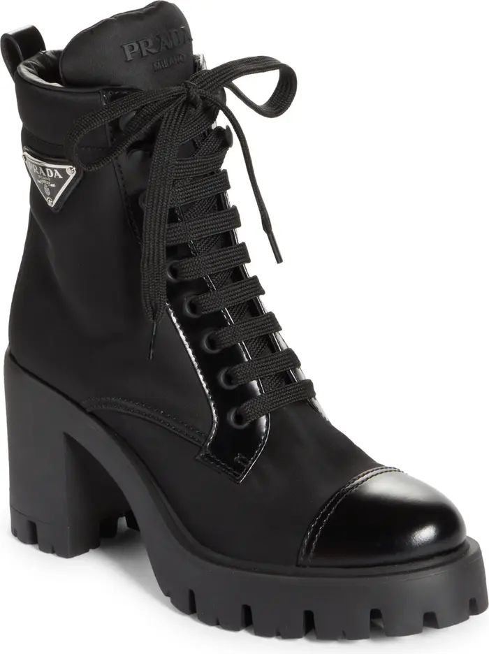 New Brixxen Re-Nylon Combat Boot (Women) | Nordstrom