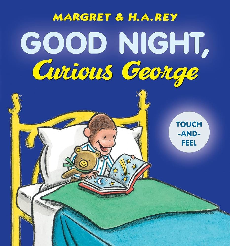 Good Night, Curious George Padded Touch-and-Feel: A Delightful Bedtime Board Book with Everyone's... | Amazon (US)