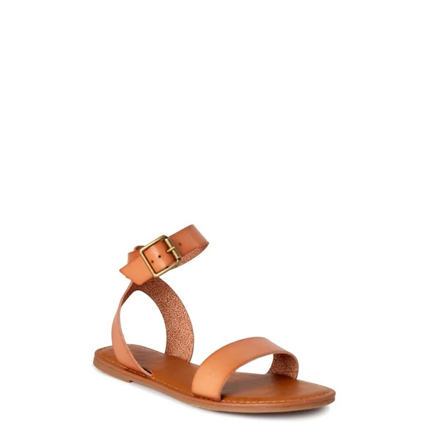 Time and Tru Women's Ankle Strap Sandals | Walmart (US)