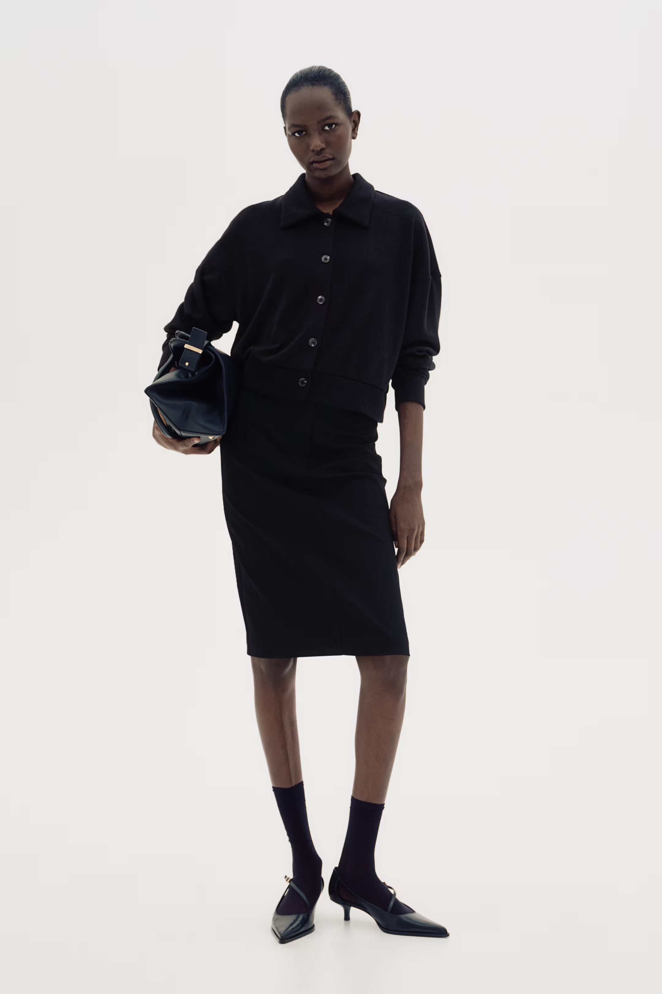 Cardigan with Collar | H&M (US + CA)