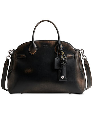 COACH Soft Empire Large Leather Carryall Bag 40 - Macy's | Macy's