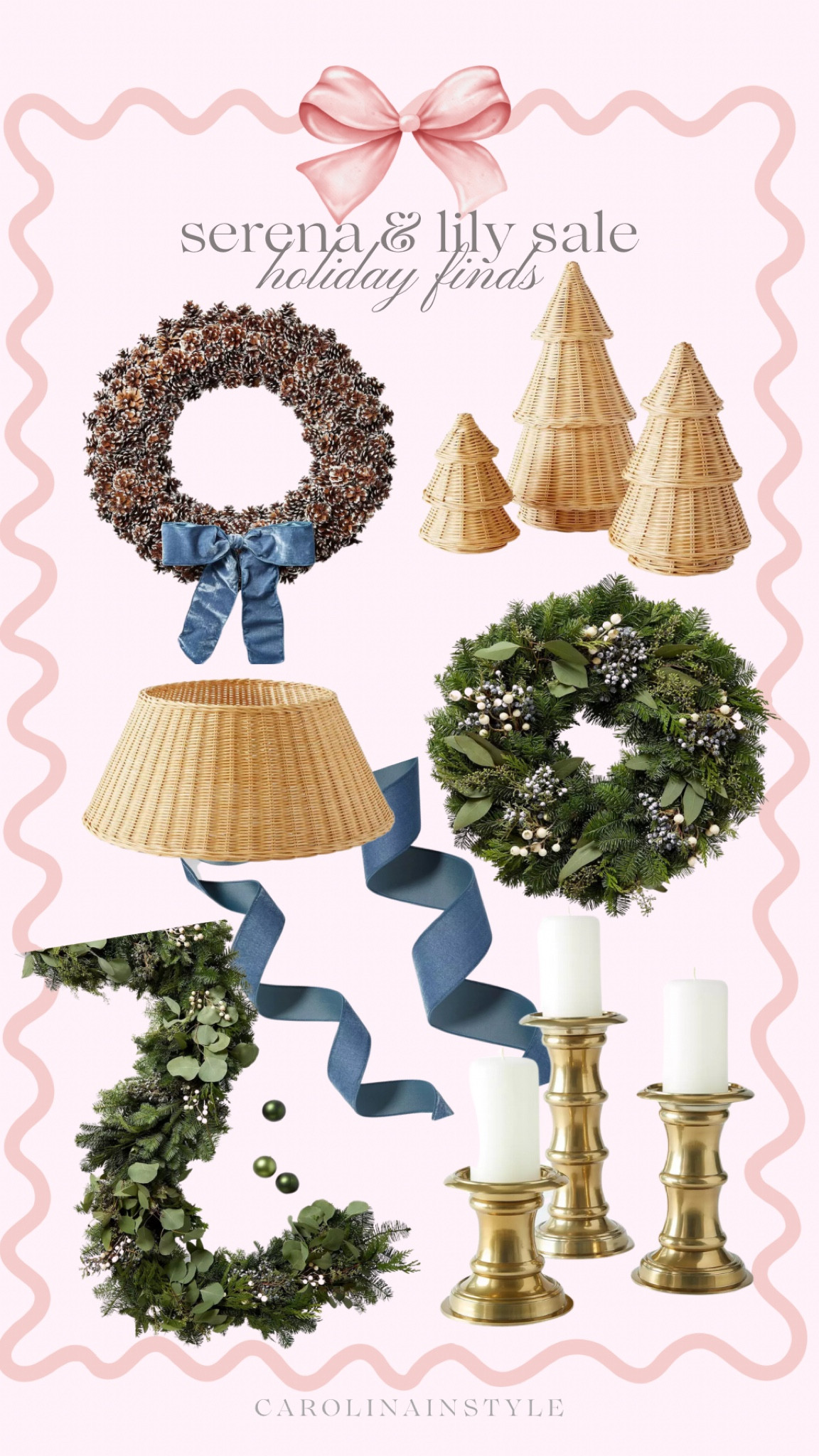 loving these holiday finds ✨ I bought this garland for outside last year & its beautiful IRL 

#LTKHoliday #LTKSeasonal #LTKGiftGuide