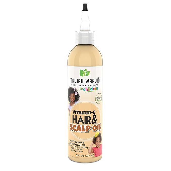 Taliah Waajid Kinky, Wavy Natural Hair & Scalp Oil With Vitamin E, 8oz | Amazon (US)