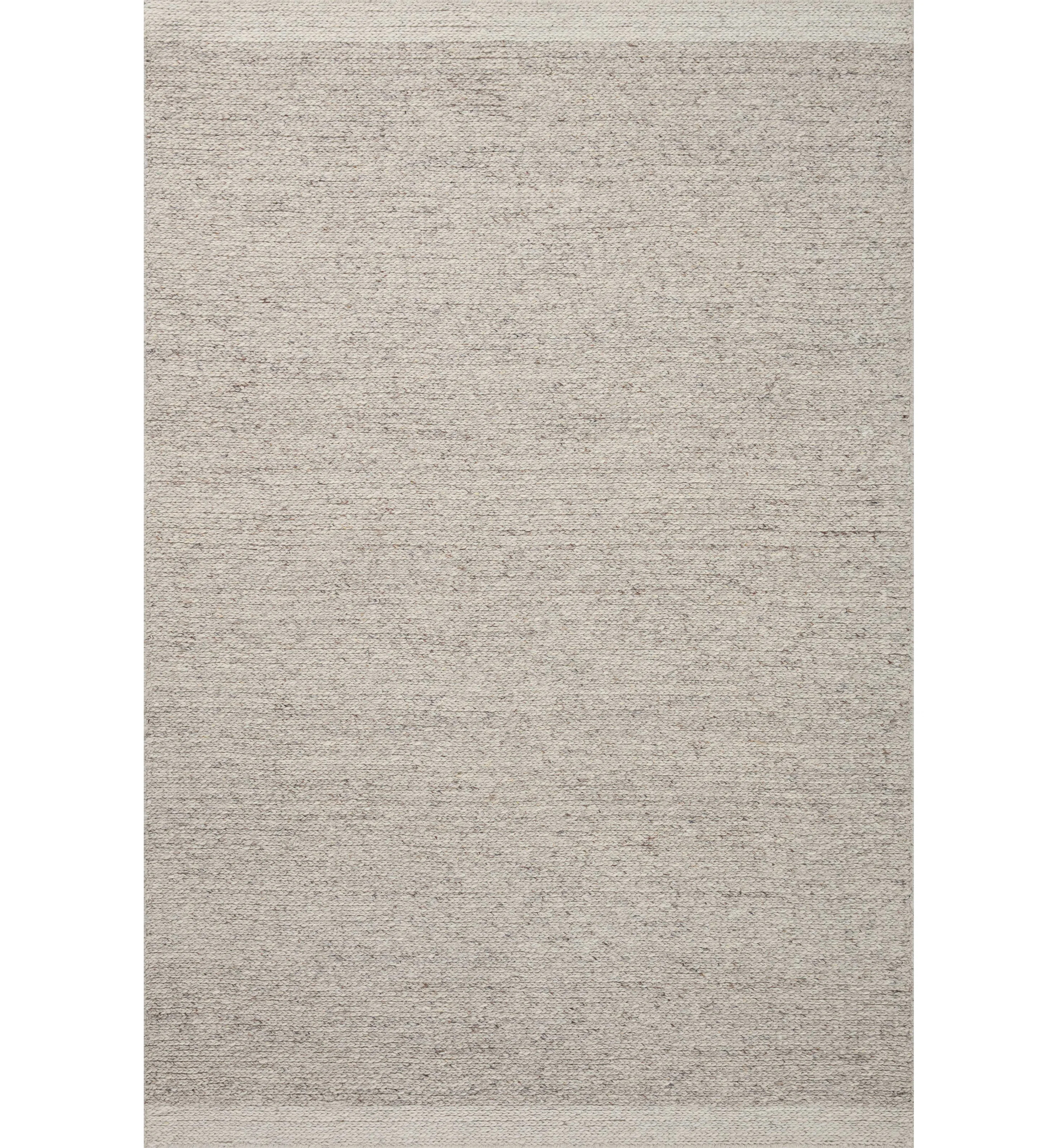 Magnolia Home By Joanna Gaines X Loloi Ashby Silver / Ivory Area Rug | Wayfair North America