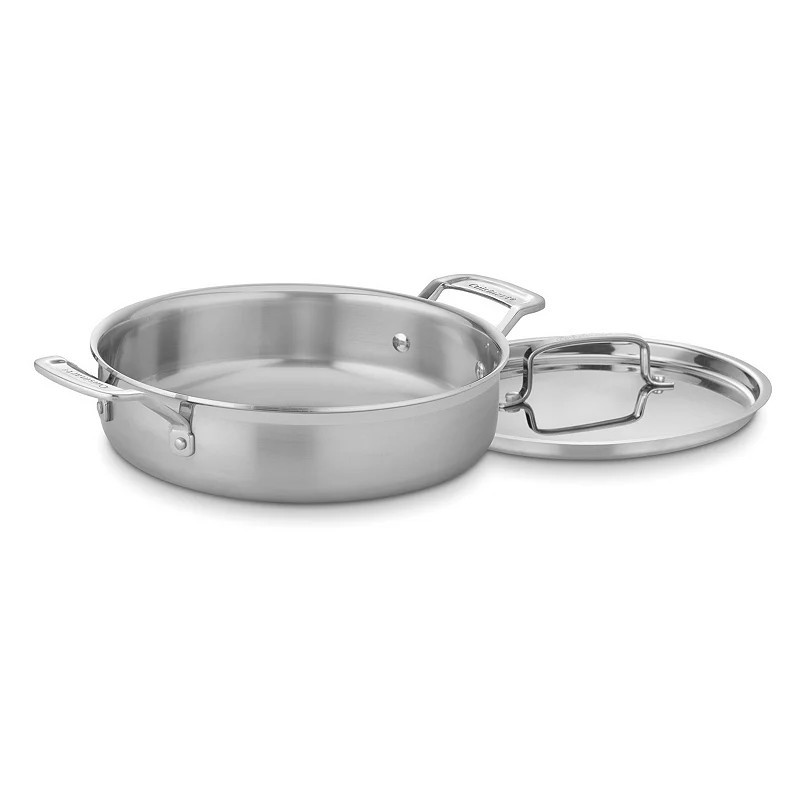 Cuisinart® Multiclad Pro Triple Ply Stainless Steel 3-qt. Casserole Pan, Gray | Kohl's