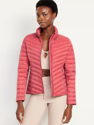 Water-Resistant Narrow-Channel Puffer Jacket | Old Navy (US)