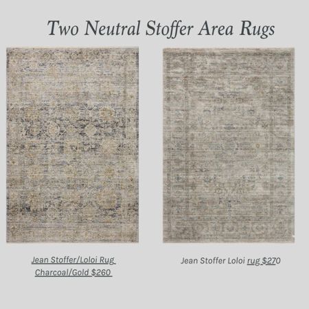 I absolutely love the muted tones of these new Jean Stoffer Loloi area rugs.  I have used them in a few client projects.  

Wayfair area rug.  Jean Stoffer beige mist area rug.  Loloi area rug.  Neutral home.  Living room rug.  Amazon area rug.  

#LTKfamily #LTKstyletip #LTKhome