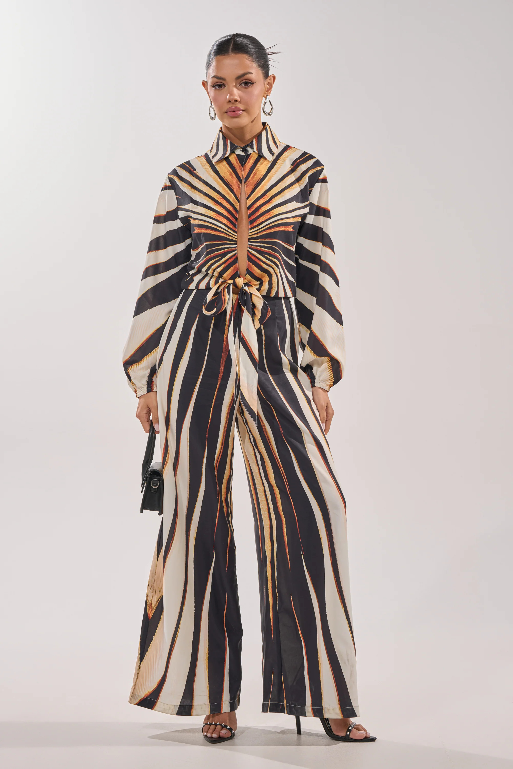 FIERCE INSTINCTS LONG SLEEVE JUMPSUIT | AKIRA