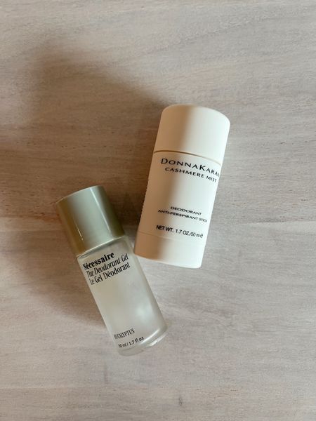 My all time favorite deodorants! Donna Karan just came out with an aluminum free version of their deodorant so I'm totally going to be switching to that! I linked it below.