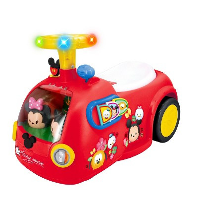 Disney Zoom n' Go Mickey Activity Ride-on with Zoom Cars Playset Pedal and Push Riding Toy | Target