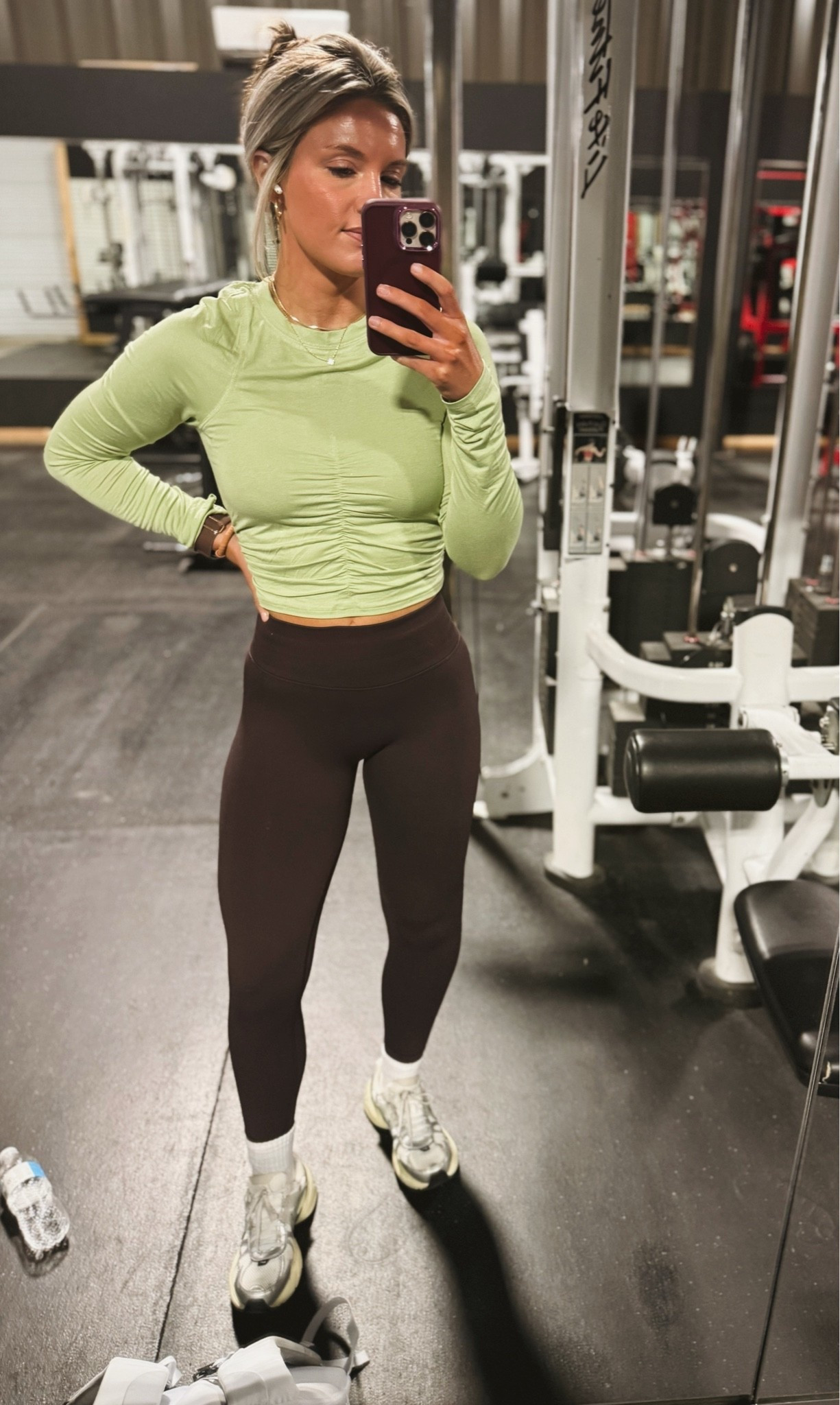 Amazon workout shirt wearing a size medium!

#LTKActive #LTKootd