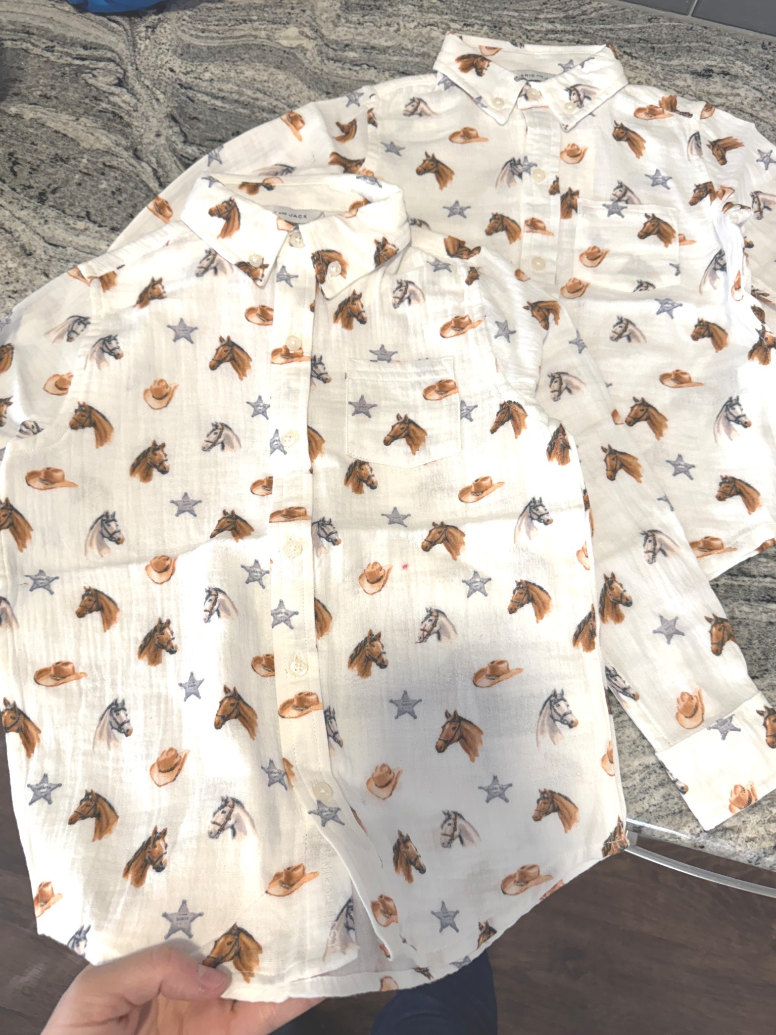 The cutest cowboy western shirt from Janie and Jack for under 10$ AND free shipping! Perfect for the rodeo!!!