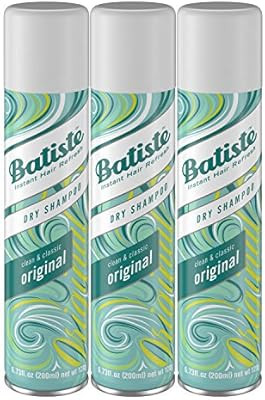 Batiste Dry Shampoo, Original Fragrance, 6.73 Fl Oz,Pack of 3 | Amazon (US)