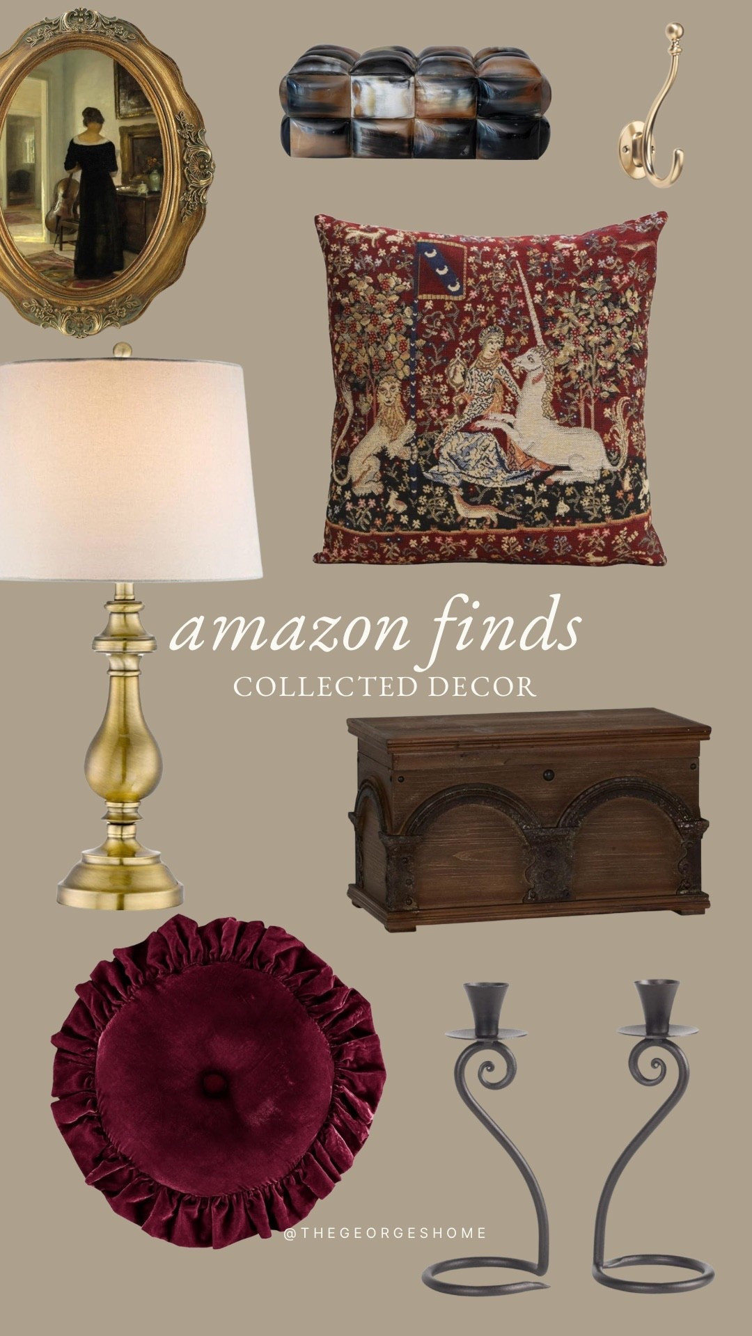 Collected / vintage inspired Amazon home finds 

#LTKSeasonal #LTKHome #LTKFindsUnder100