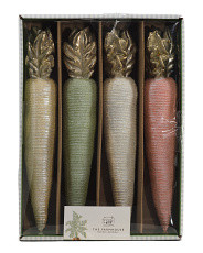 Set Of 4 Colorful Carrots | TJ Maxx