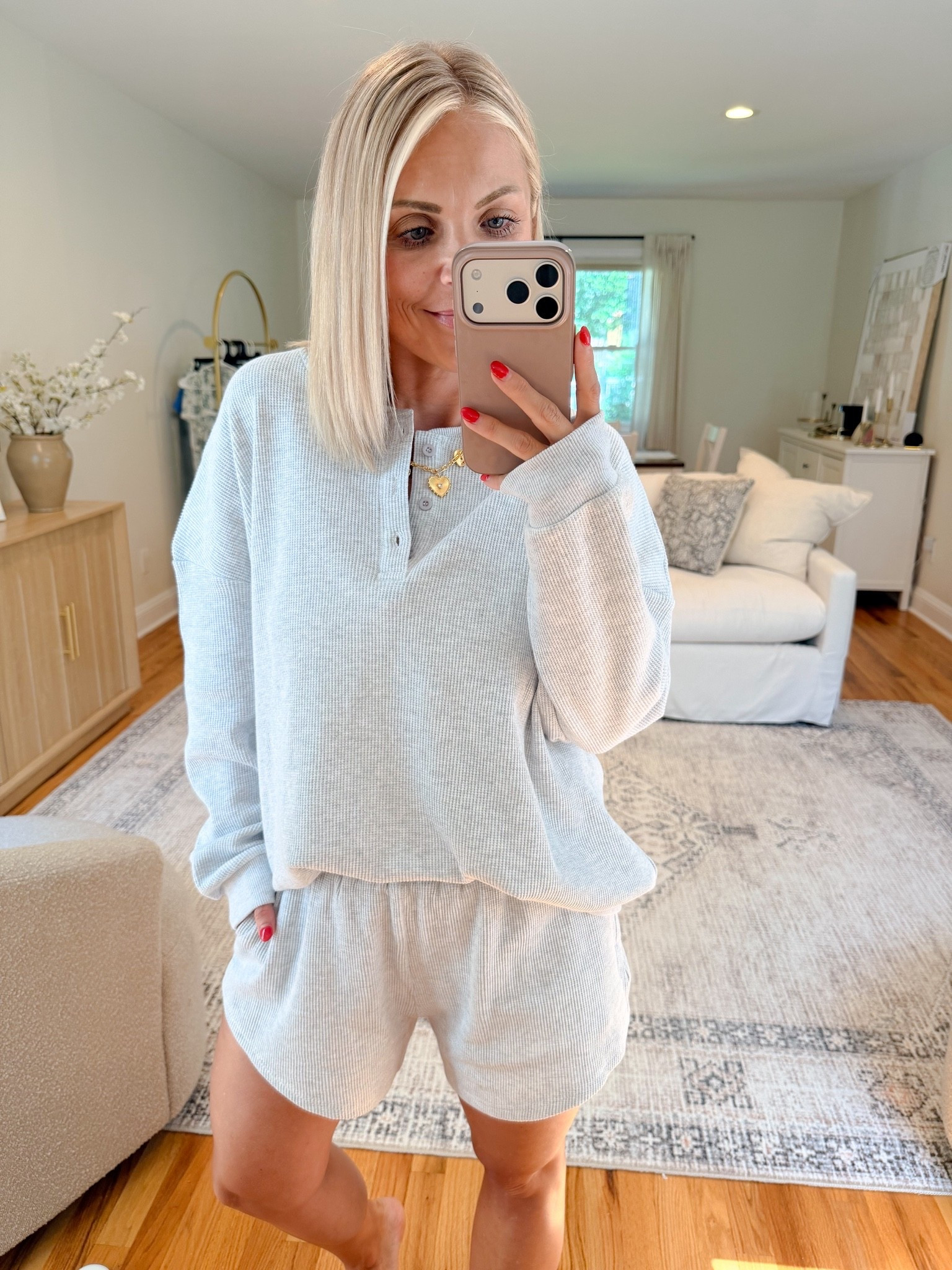 Viral Amazon lounge set that looks just like daily drills for so much less!! 

Amazon finds, Amazon fashion, matching set, waffle knit set, summer outfits, casual style, aerie, petite fashion, midsize fashion

#LTKootd #LTKMidsize #LTKPetite