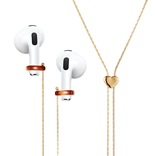 JOJOPANDA Airpods Anti-Lost Chain Holder Lanyard Cord Strap Slide Adjustable Y Necklace for Airpods  | Amazon (US)