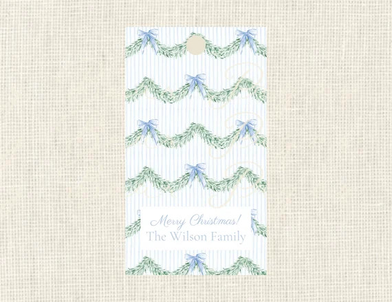 Watercolor Christmas Gift Tags | Etsy | Etsy (US)