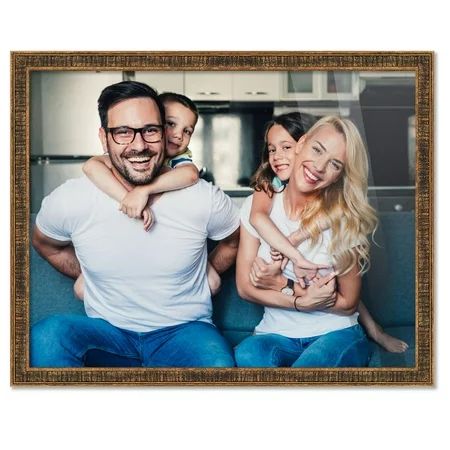 30x40 Frame Gold Picture Frame - Complete Modern 30x40 Poster Frame Includes UV Acrylic Shatter | Walmart (US)
