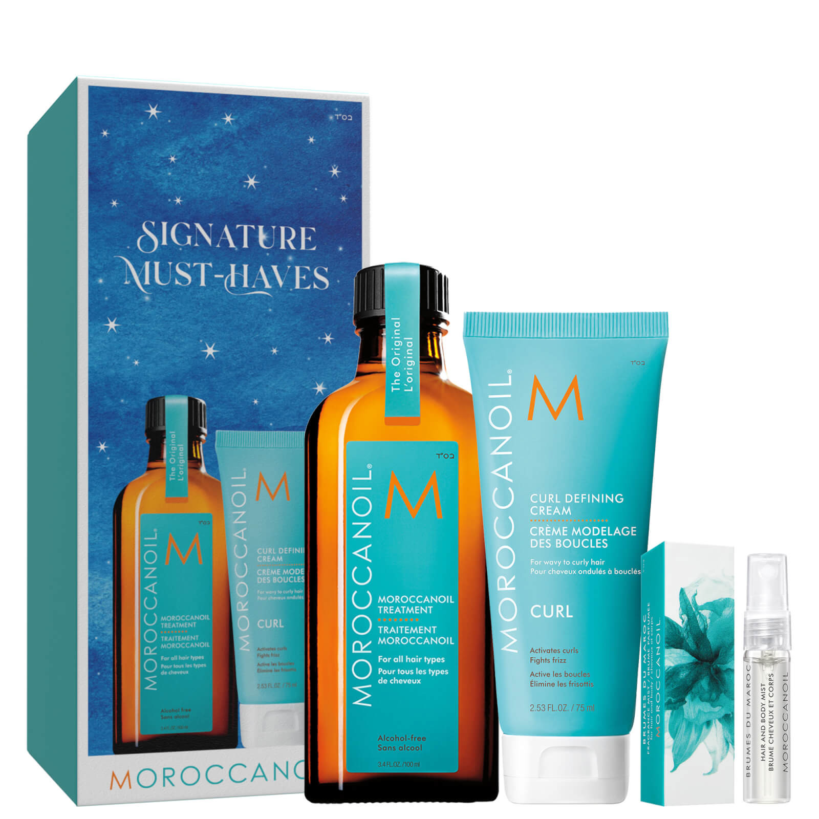 Moroccanoil Exclusive Treatment with free Curl Defining Cream Set (Worth £44.30) | Look Fantastic (ROW)