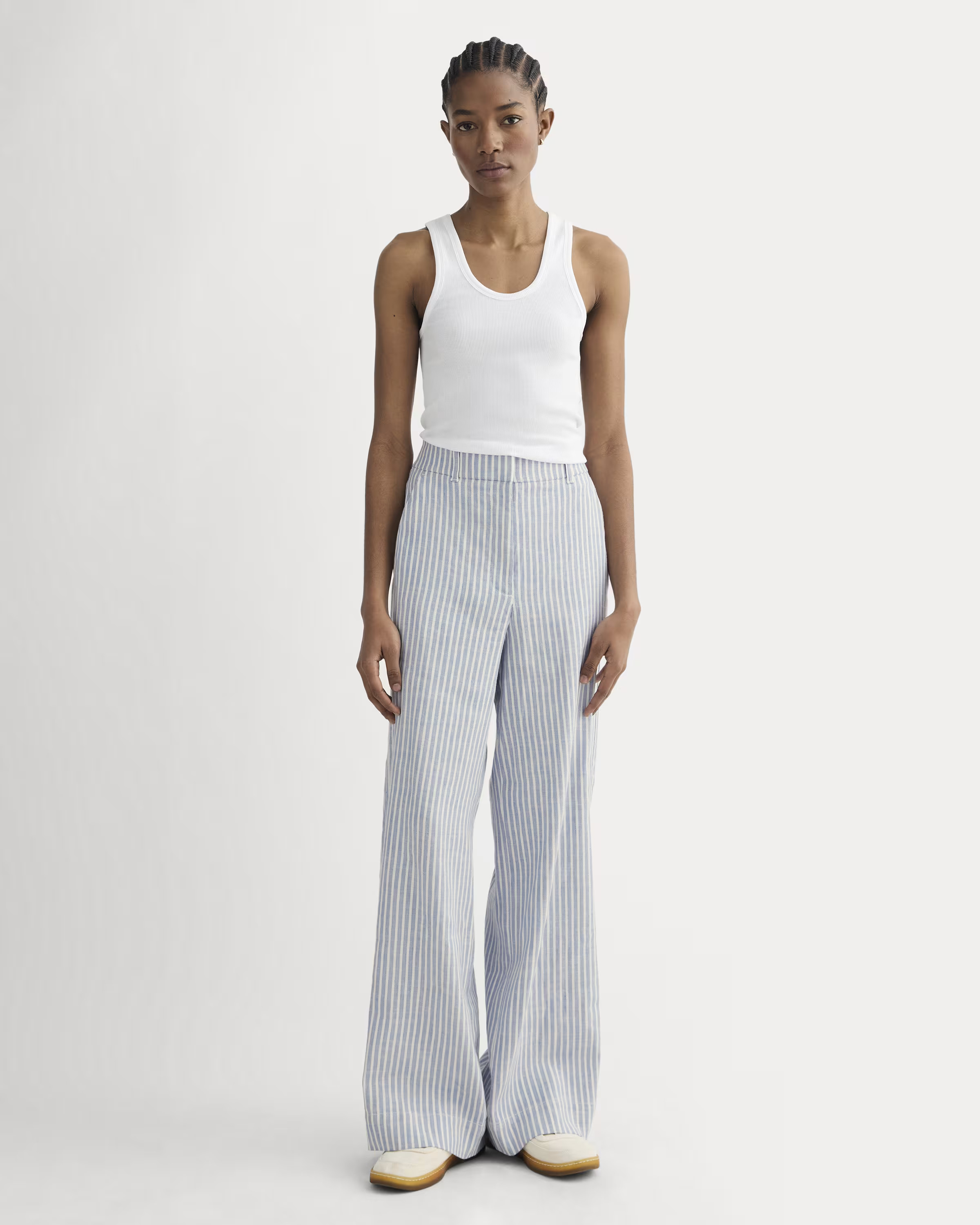 The Wide-Leg Pant in Stretch Linen | Everlane