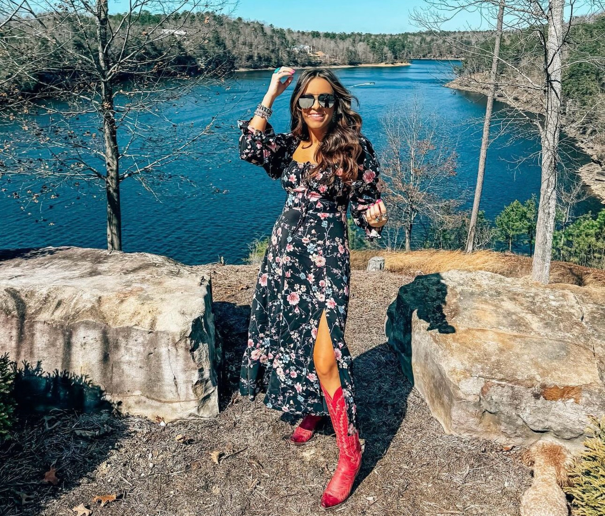 Western fashion midi dress - wedding guest dress 

#LTKHoliday #LTKSeasonal #LTKWedding