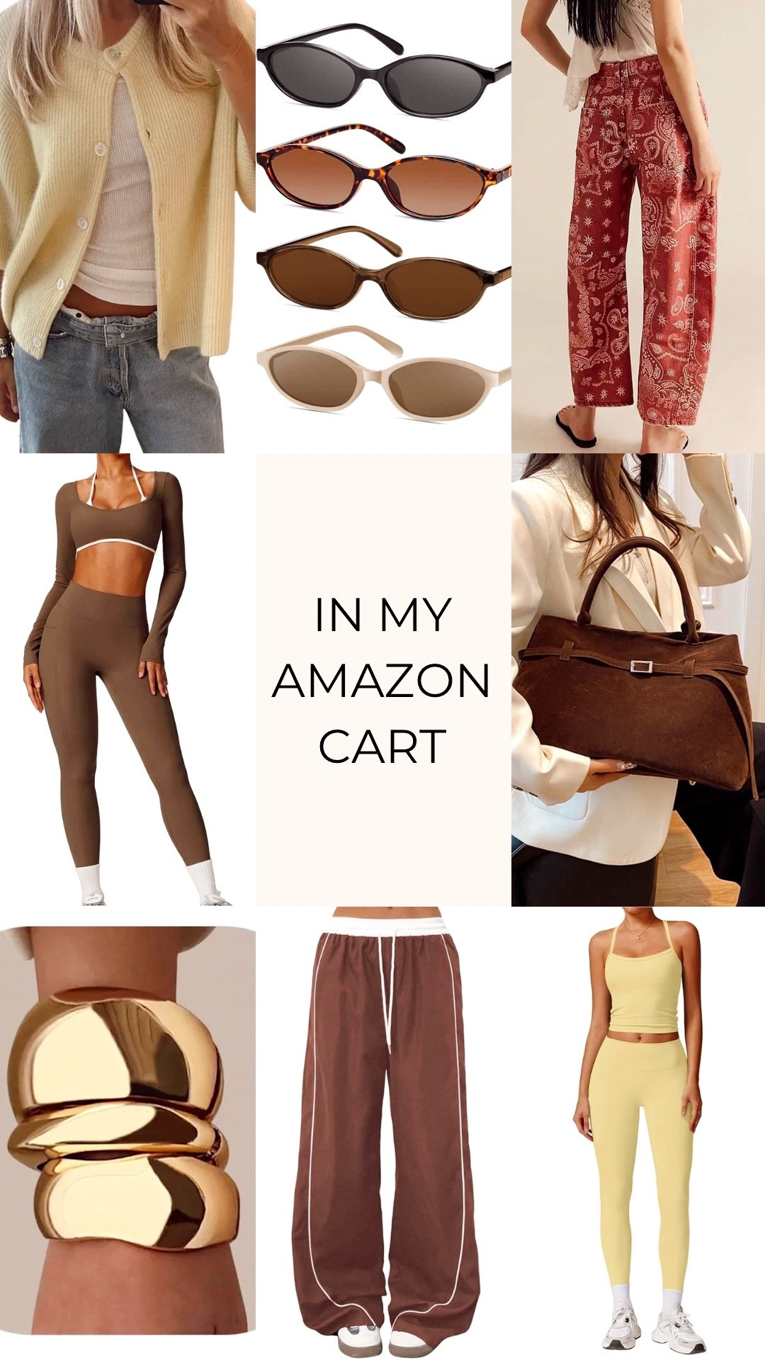 What’s in my Amazon cart for early fall : active wear / accessories / bags /denim

#LTKU #LTKStyleTip #LTKFindsUnder50