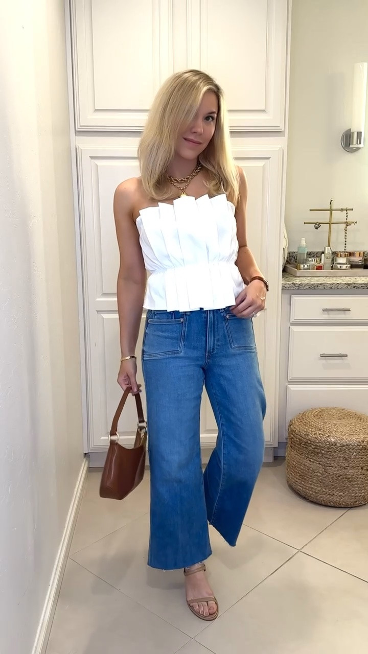 How cute is this Amazon top! 
Paige jeans

#LTKdayinmylife #LTKootd #LTKSeasonal