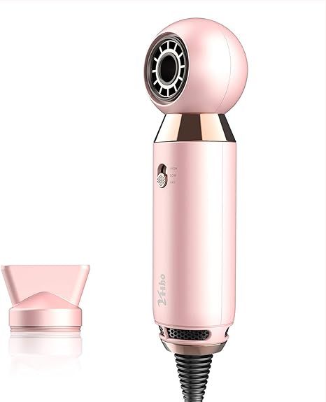 Hair Dryer, Yiiho Lightweight Blow Dryer for Travel and Home,Compact Hairdryer with Concentrator(... | Amazon (US)